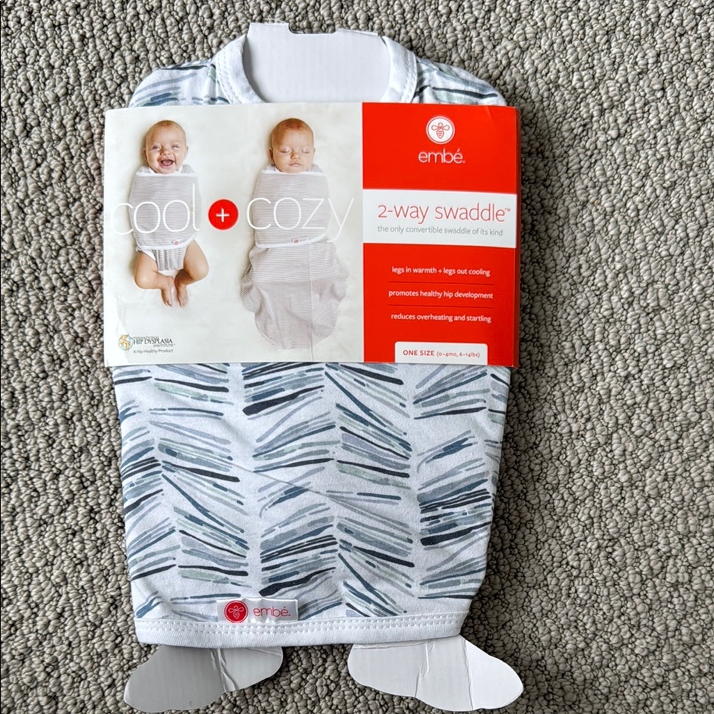 Kids Swaddle in Gray
